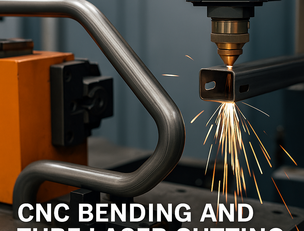 CNC bending and tube laser cutting machines in action at Morshedi’s Dubai facility
