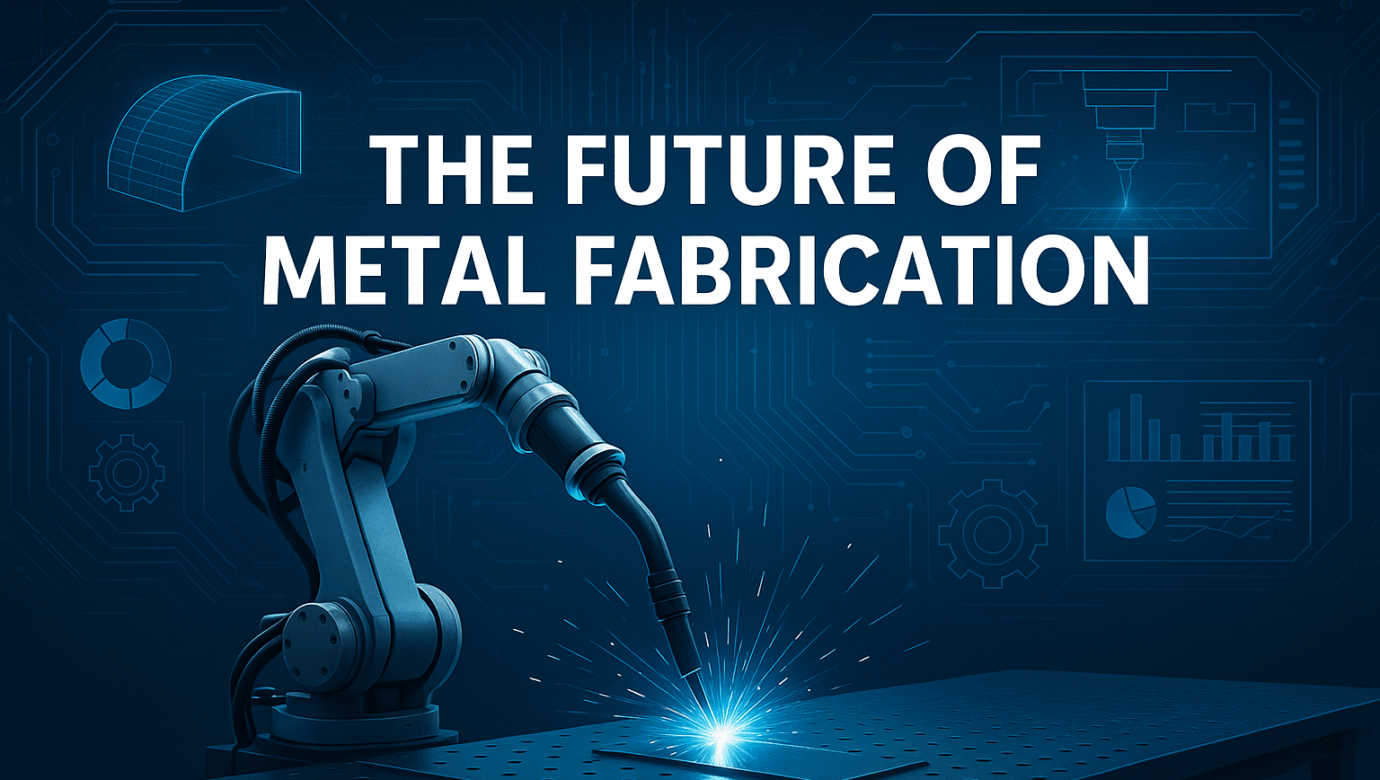 CNC laser cutting machine demonstrating precision and automation in the future of metal fabrication