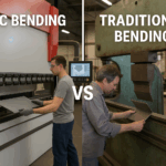 Comparison of CNC bending and traditional bending processes in metal fabrication